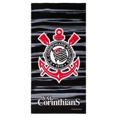 Imagem de Toalha de Banho Time 70x140cm Vai Corinthians Bouton