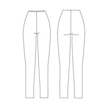 Imagem de Molde base calças femininas by Wania Machado - EDITORA CLUBE DA COSTUR