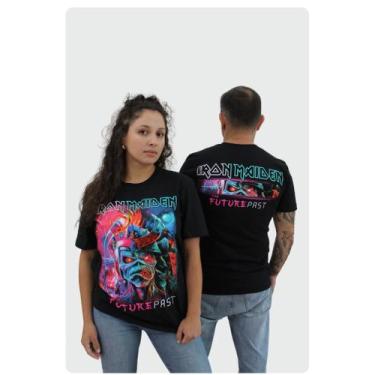Imagem de Camiseta de rock Iron Maiden - Future Past Tour 2024 heavy metal camis