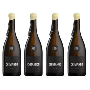 Imagem de Kit 4 Un Vinho Família Bebber Chimango Chardonnay Cuvée 750 ml