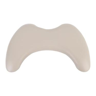 Imagem de Descanso de Braço Nails Tech Couro PU Em Forma de U Almofada de Mão para Manicure para Mesa de Salão de Beleza (Café com leite)