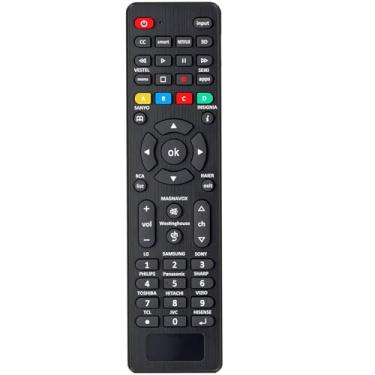 Imagem de Controle remoto universal de TV para LG, Samsung, TCL, Philips, Vizio, Sharp, Sony, Panasonic, Sanyo, Insignia, Toshiba LCD LED 3D HDTV Smart TV Controle Remoto