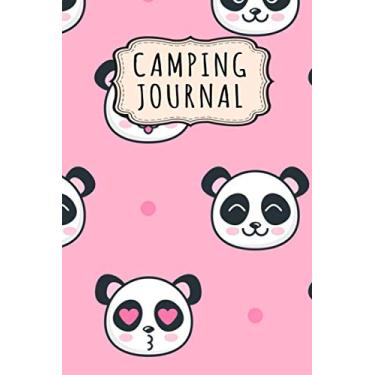 Imagem de Camping Journal: Panda Camping Journal/Campground Notebook Logbook | 109 Pages (6x9)