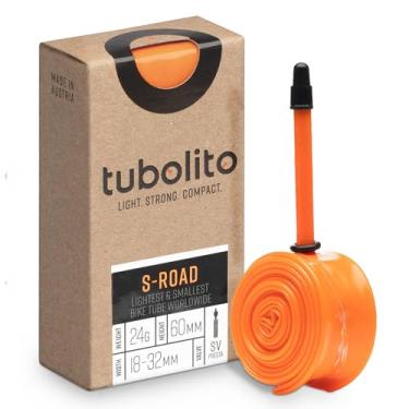 Imagem de Tubolito tubo interno s-tubo road tpu 700c x 18-28 mm, válvula presta 42mm/60mm/80mm | menor e mais leve tubo interno para bicicleta de estrada | projetado para sistemas de freio a disco (70