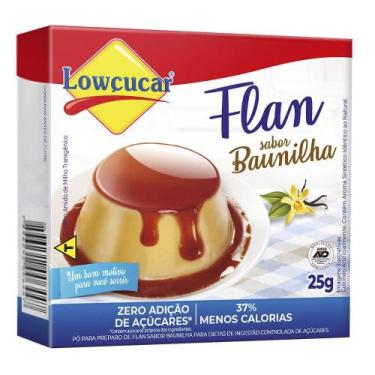 Imagem de Flan Lowçucar Sabor Baunilha 25g