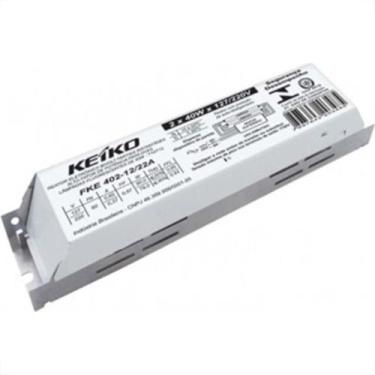 Imagem de Reator Keiko Partida Rapida Simples 40Wx127V Fr401-126A, 110V