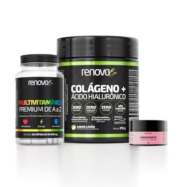 Imagem de Colágeno Renova Be Verisol Ácido Hialurônico+Multivitamínico (Colágeno Limão + Multivitamínico)