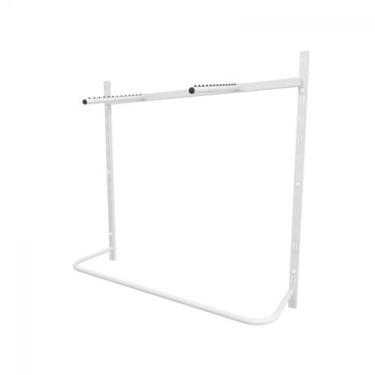 Imagem de Arara de roupas para loja quarto closet 6 peças regulável 100x100 cm c