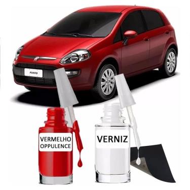 Imagem de Tinta Retoque Tira Risco Automotivo Vermelho Oppulence