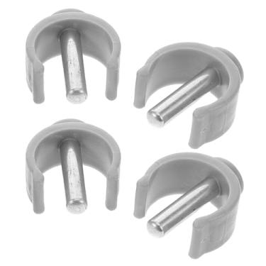 Imagem de Baluue Clipes Em Forma De C 4Pcs Substituição Para Acessórios De Caminhantes E Bengalas Sem Escorregamento Pinça C Walker Para Dobráveis ​​E Muletas