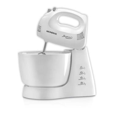 Imagem de Batedeira Mondial 250W 3.6 Litros 4 Velocidades Branca 220V