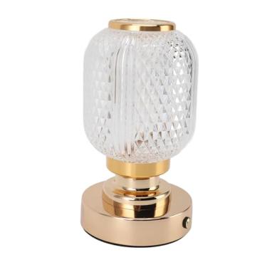 Imagem de Lâmpada de Mesa Sem Fio Portátil Lâmpada Led Led Toque Controle 3 Modos Coloridos Escurecem a Bateria Recarregável de 1500mAh para Jantar de Cozinha de Quarto