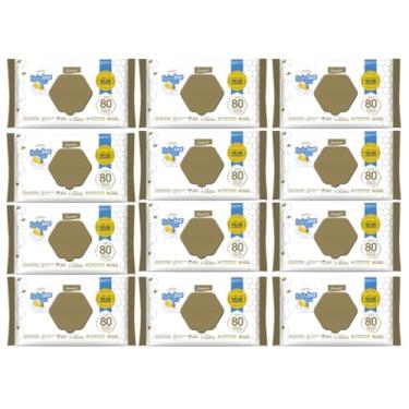 Imagem de Lenços Umedecidos Premium Dermoprotetor Babybee Free, 80 Unidades por pacote, Hipoalergênico, Sem Álcool, Dermatologicamente Testado, Fragrância Suave e natural, Sem alcool, sem parabenos e sem detergentes. (12 pacotes (920 un))