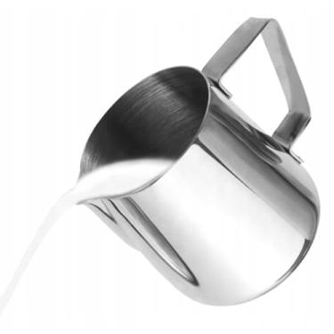 Imagem de Jarra Cremeira Leiteira Aço Inox Barista 350ml Café Leite