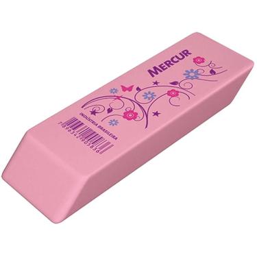 Imagem de Borracha Tr Decorada Rosa - Mercur