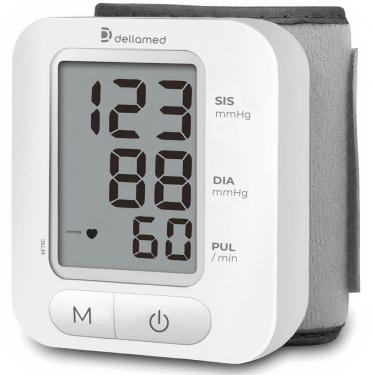 Imagem de Aparelho Monitor de Pressao Arterial Digital de Pulso Branco Dellamed