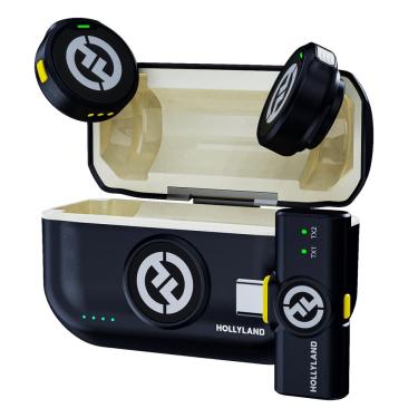 Imagem de Microfone de lapela sem fio Hollyland Lark M2 para iPhone/Android