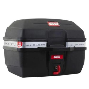 Imagem de Bau Bauleto Moto Givi 27l Traffic Monolock Universal E27m, Preto
