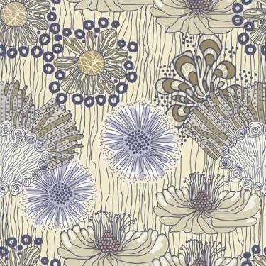 Imagem de COKCOKR Papel de parede floral abstrato, 45 x 300 cm, papel de parede removível impermeável, linhas entrelaçadas e papel de contato de flores para armários de quarto de casa e decorações de cozinha