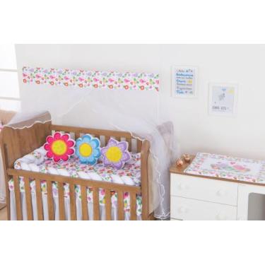 Imagem de Trio Almofadas Decoração Infantil Menina 3 Peças Specialle - Miguel Ba