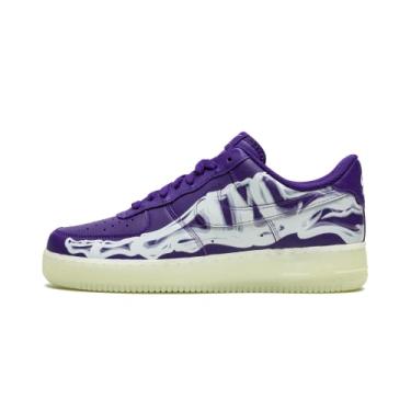 Imagem de Nike Air Force 1'07 Tênis de basquete masculino, Court Purple Court Purple White, 39