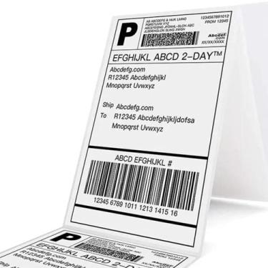 Imagem de Bloco 5000 Etiquetas Impressora Térmicas S/ Ribbon - Home Goods