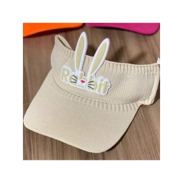 Imagem de Viseira Infantil Rabbit Uv50 Verão Praia Sol Piscina Passeio - Bonés I