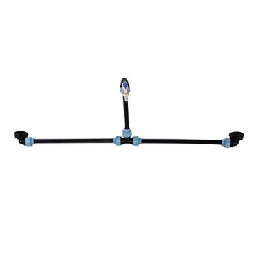 Imagem de Adaptador do IBC do Cotovelo, Tomada de Entrada Tap de Linha Linha Drenagem Tanque água Tanque água Conector Com Mangueira para o Jardim para Encher a Rega Lata (Dois barris em série para aumentar o