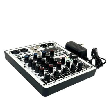 Imagem de Mesa De Som e Interface de Áudio USB 4 Canais British B-4 - WALDMAN