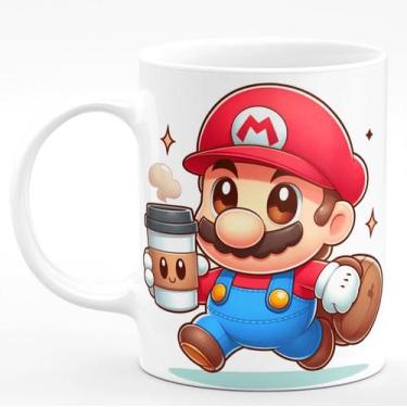 Imagem de Caneca de Porcelana Super Mario 325ml Shine - PRMUG
