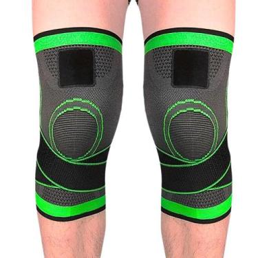 Imagem de Joelheira Ortopédica Ajustável O PAR Articulada de Compressão E Proteç