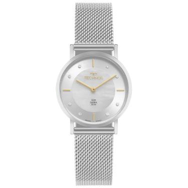 Imagem de Relógio Technos Feminino Slim Prata - 2025ltw-1b 2025ltw-1b