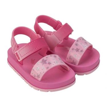 Imagem de Sandália Infantil Zaxynina Moderninha, Rosa, Escuro, 21