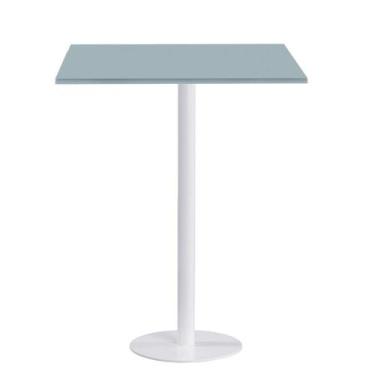 Imagem de Mesa Pisa Beta Bistrô Fratini 107,50cm (A) Disco Redondo Branco Tampo 