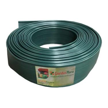 Imagem de Separador De Grama Divisor Solo Limitador Jardim 20mx7cm alt - Garden 