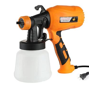 Imagem de Qudai Máquina de pintura de pulverizador de tinta elétrica HVLP de 550 w portátil pulverizador de de alta pressão para móveis, armários, cerca, carro, bicicleta, jardim