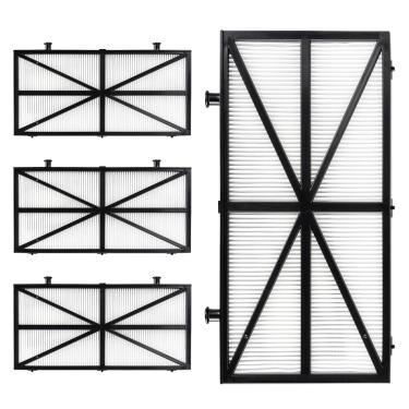 Imagem de FFyan Filtros de limpeza de piscina compatíveis com limpadores robóticos Dolphin Premier, DX6, Deluxe 4, Deluxe 5, DLX4, DLX5, Número da peça: 9991425-R4 (pacote com 4)