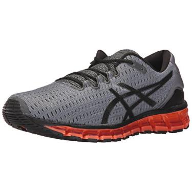 Imagem de ASICS Tênis de corrida masculino Gel-Quantum 360 Shift, Carbono/preto/laranja quente, 7