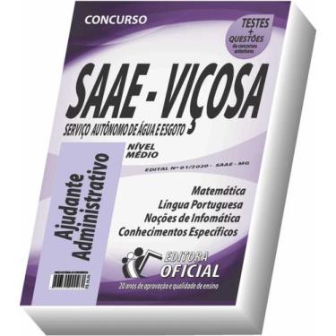 Imagem de Apostila SAAE Viçosa - Ajudante Administrativo - CURSO OFICIAL