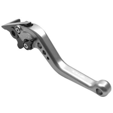 Imagem de Manete Esportivo Biz 125 Biz 125 Gravado a Laser - NoBrand, Prata