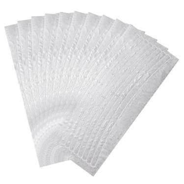 Imagem de HARFINGTON 80 peças de tiras refletivas para rodas 1 x 21 cm, adesivos refletores noturnos refletores de segurança refletores adesivos de bicicleta para veículos trailers, caminhões, bicicletas