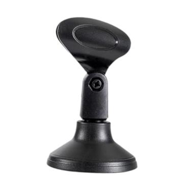 Imagem de Milageto Suporte de Mesa para Microfone com Parafuso de 5/8 E Base Redonda para Reuniões E Entrevistas, B