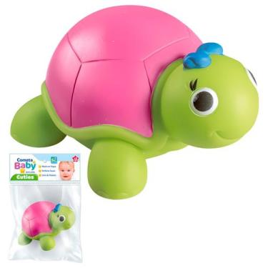 Imagem de Tartaruga Brinquedo Soft Para Bebê Mordedores Bichinhos 100% Vinil Mac