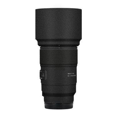 Imagem de Adesivo de lente de câmera para Tamron 90 mm F2.8 adequado para Sony Mount Macro Coat Wraps Film Protective Vinyl Decal Skin 90 2.8 (couro preto)