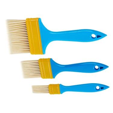 Imagem de WeiLaiKeQi 3x Pincéis de pintura Pincel de tinta Versátil Ferramenta de pintura Pincel de chip Pincéis de para manchas de verniz Artesanato DIY Móveis