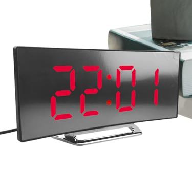 Imagem de Despertador - Despertador digital | Relógio de quarto digital | Relógio de gerenciamento de tempo de alto brilho fácil de ler ideal para adolescentes, estudantes, meninos, meninas, idosos, dormitórios