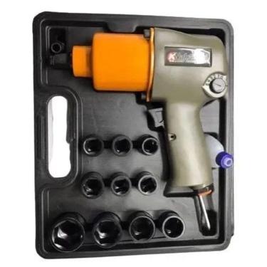 Imagem de Chave de Impacto Pneumática 1/2 Industrial 17pçs 79kgf