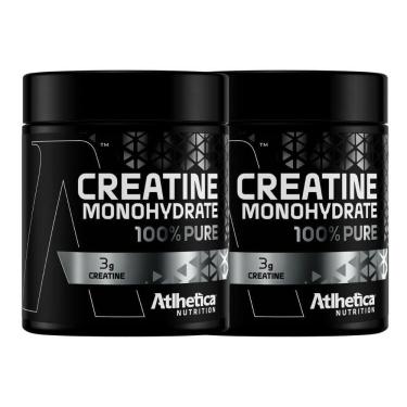 Imagem de Kit 2X Creatina Pura Monohidrata 100% 300G - Atlhetica