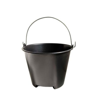 Imagem de Balde Reforçado De 11 Litros Preto