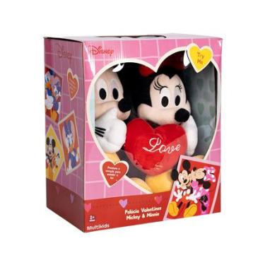 Imagem de Pelúcia  Disney Mickey e Minnie Dia dos Namorados  - BR2429 BR2429